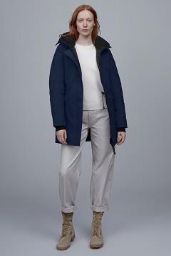 Chamarras Canada Goose Mujer Outlet - Victoria Abrigos Azul Oscuro Marino PV3072861